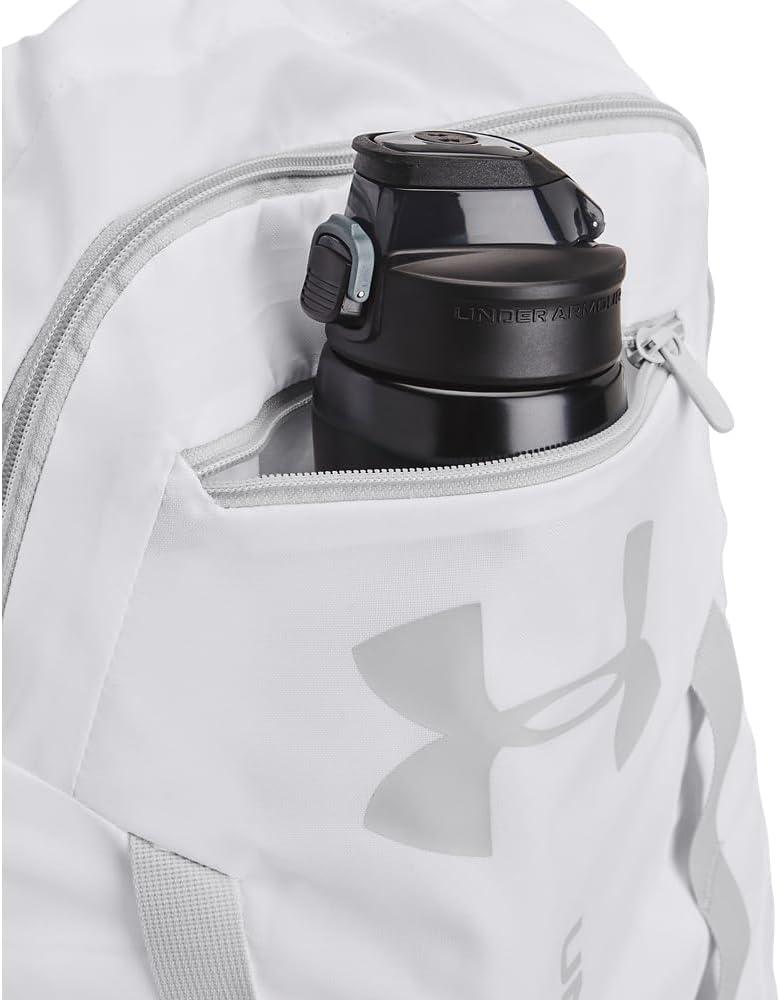 imageUnder Armour UnisexAdult Undeniable Sackpack  Pitch Gray Medium Heather 012Black  One Size Fits Most100 White  Halo Gray  Halo Gray