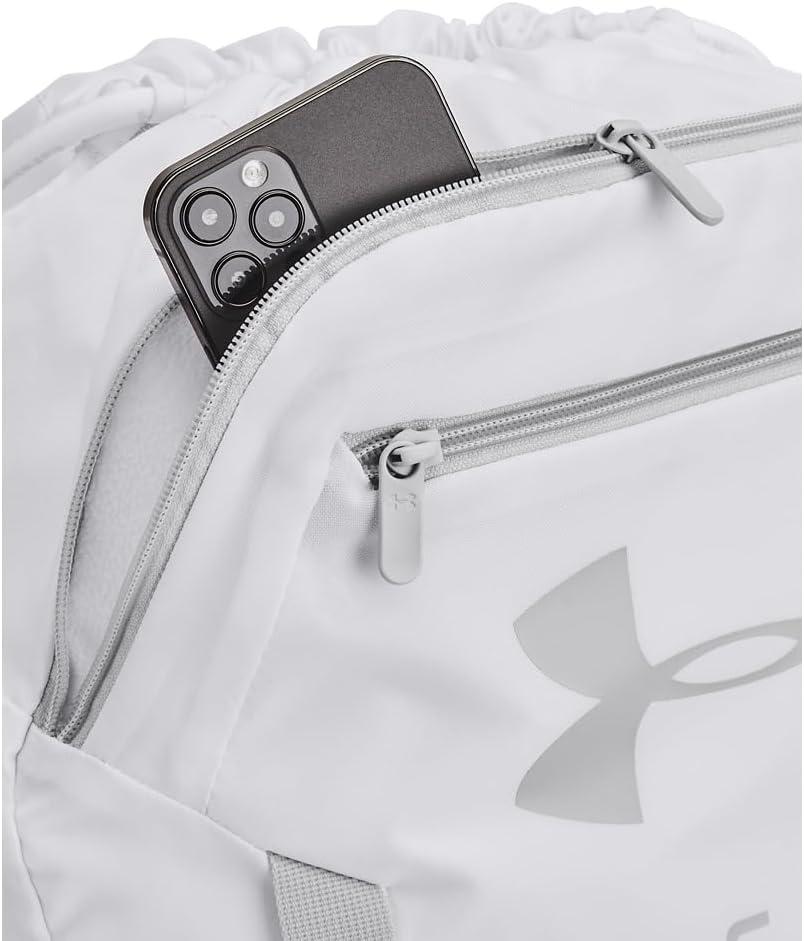 imageUnder Armour UnisexAdult Undeniable Sackpack  Pitch Gray Medium Heather 012Black  One Size Fits Most100 White  Halo Gray  Halo Gray