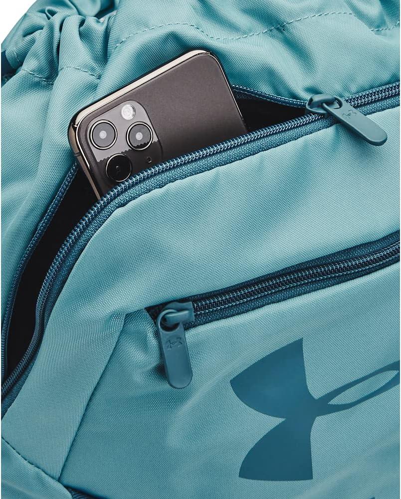 imageUnder Armour UnisexAdult Undeniable Sackpack  Pitch Gray Medium Heather 012Black  One Size Fits Most401 Still Water  Static Blue  Static Blue