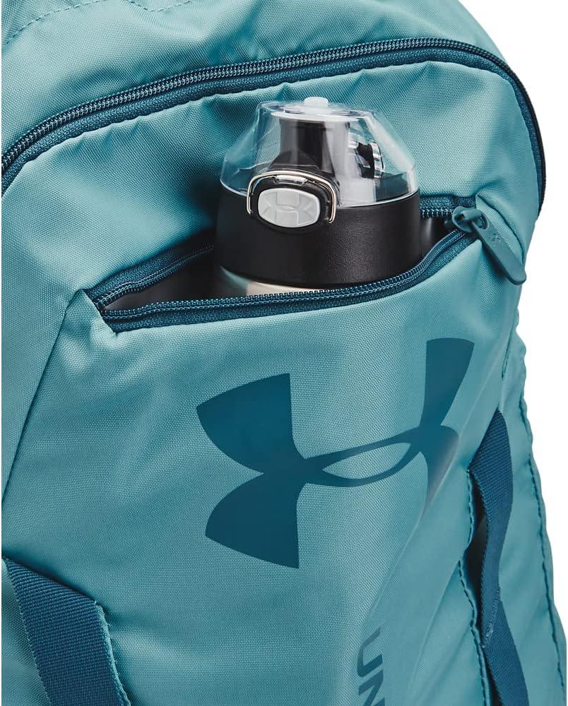 imageUnder Armour UnisexAdult Undeniable Sackpack  Pitch Gray Medium Heather 012Black  One Size Fits Most401 Still Water  Static Blue  Static Blue