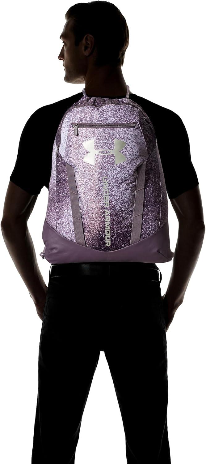 imageUnder Armour UnisexAdult Undeniable Sackpack  Pitch Gray Medium Heather 012Black  One Size Fits Most550 Violet Gray  Parisian Purple  Metallic Champagne Gold