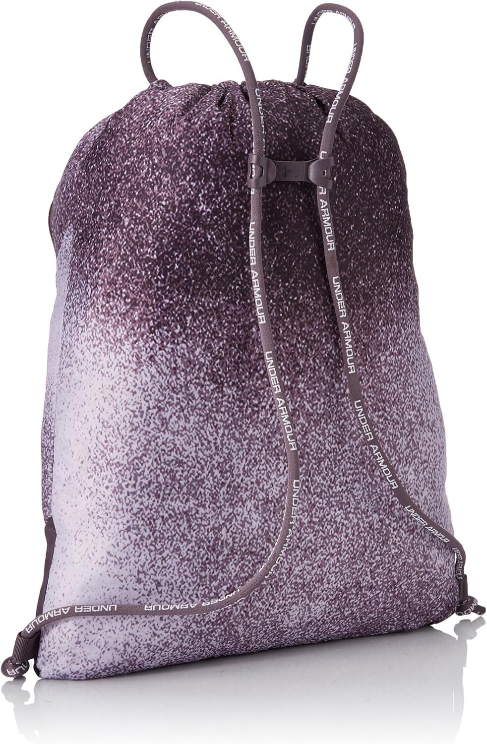 imageUnder Armour UnisexAdult Undeniable Sackpack  Pitch Gray Medium Heather 012Black  One Size Fits Most550 Violet Gray  Parisian Purple  Metallic Champagne Gold