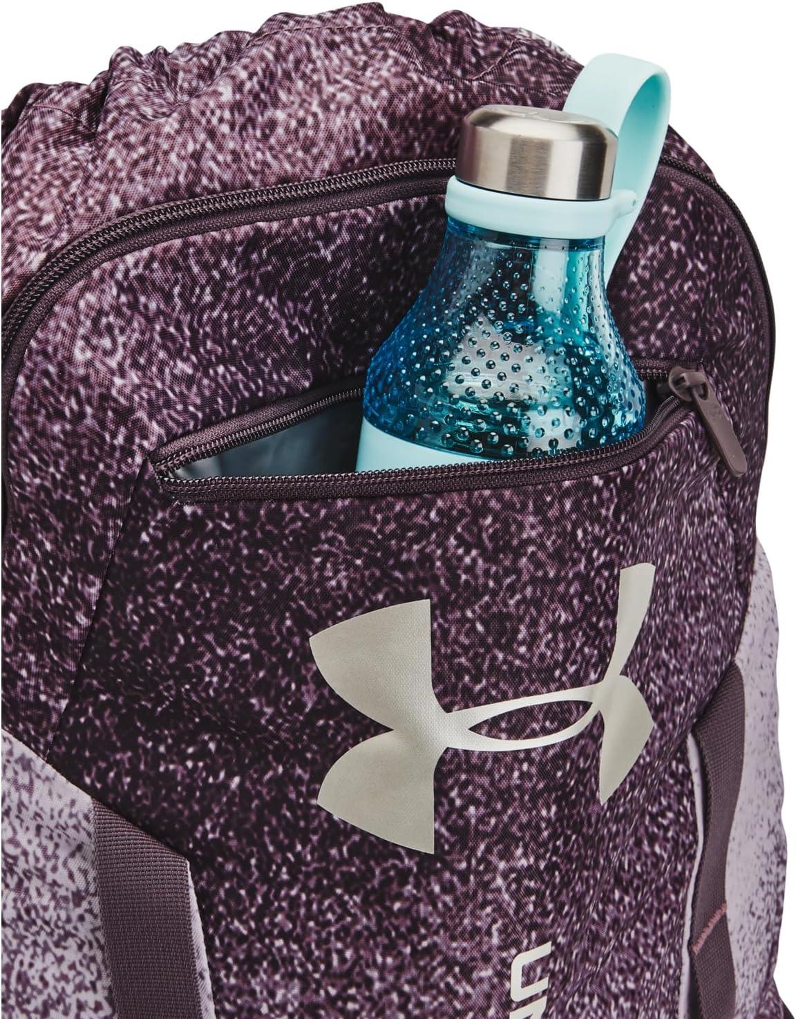 imageUnder Armour UnisexAdult Undeniable Sackpack  Pitch Gray Medium Heather 012Black  One Size Fits Most550 Violet Gray  Parisian Purple  Metallic Champagne Gold
