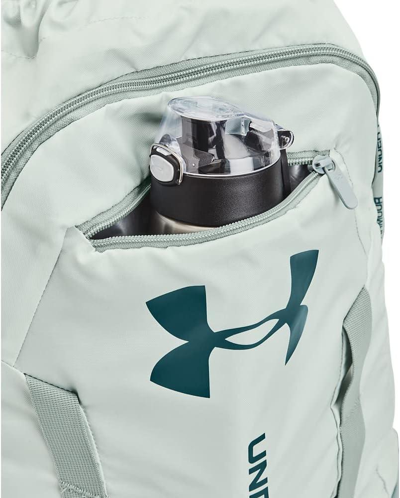 imageUnder Armour UnisexAdult Undeniable Sackpack  Pitch Gray Medium Heather 012Black  One Size Fits Most592 Illusion Green  Opal Green  Tourmaline Teal