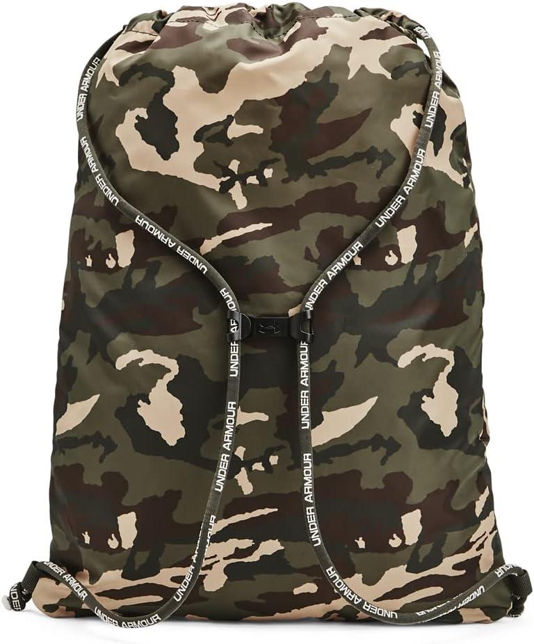 imageUnder Armour UnisexAdult Undeniable Sackpack  Pitch Gray Medium Heather 012Black  One Size Fits MostBaroque Green 310Stone