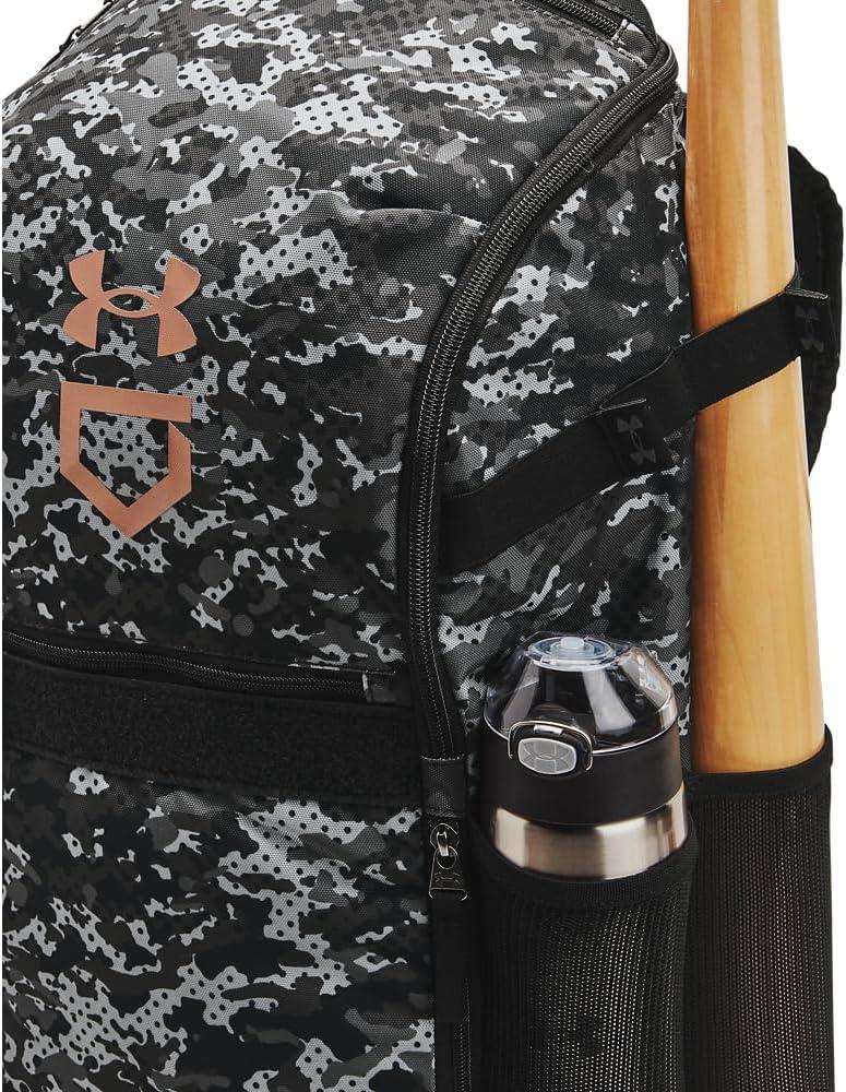 imageUnder Armour UnisexAdult Utility Baseball Backpack Print 403 Royal   White One Size Fits All002 Black   Metallic Gold