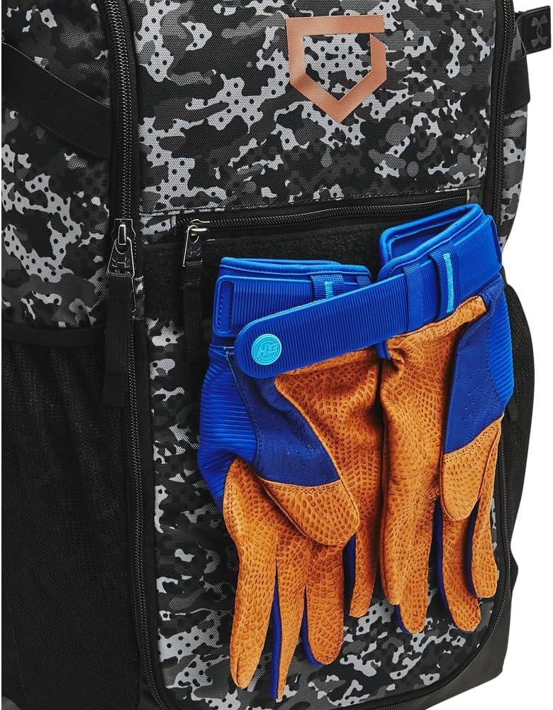 imageUnder Armour UnisexAdult Utility Baseball Backpack Print 403 Royal   White One Size Fits All002 Black   Metallic Gold