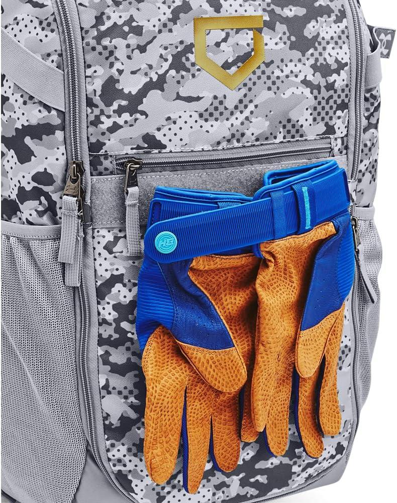 imageUnder Armour UnisexAdult Utility Baseball Backpack Print 403 Royal   White One Size Fits All036 Steel   Metallic Gold