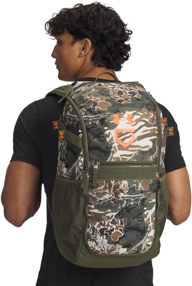 imageUnder Armour UnisexAdult Utility Baseball Backpack Print 403 Royal   White One Size Fits All390 Marine Od Green   Blaze Orange