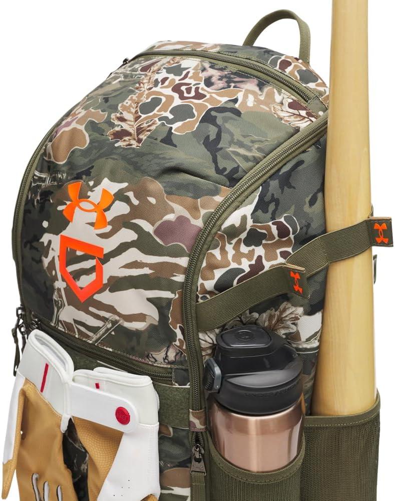 imageUnder Armour UnisexAdult Utility Baseball Backpack Print 403 Royal   White One Size Fits All390 Marine Od Green   Blaze Orange