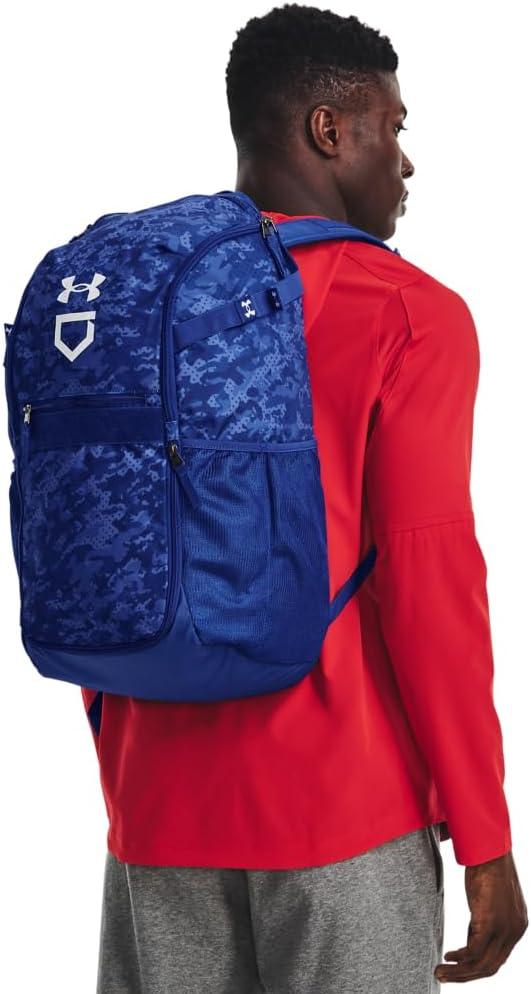imageUnder Armour UnisexAdult Utility Baseball Backpack Print 403 Royal   White One Size Fits All403 Royal   White