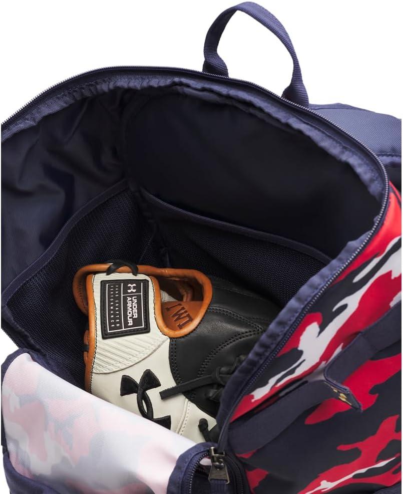 imageUnder Armour UnisexAdult Utility Baseball Backpack Print 403 Royal   White One Size Fits All412 Midnight Navy   Metallic Gold