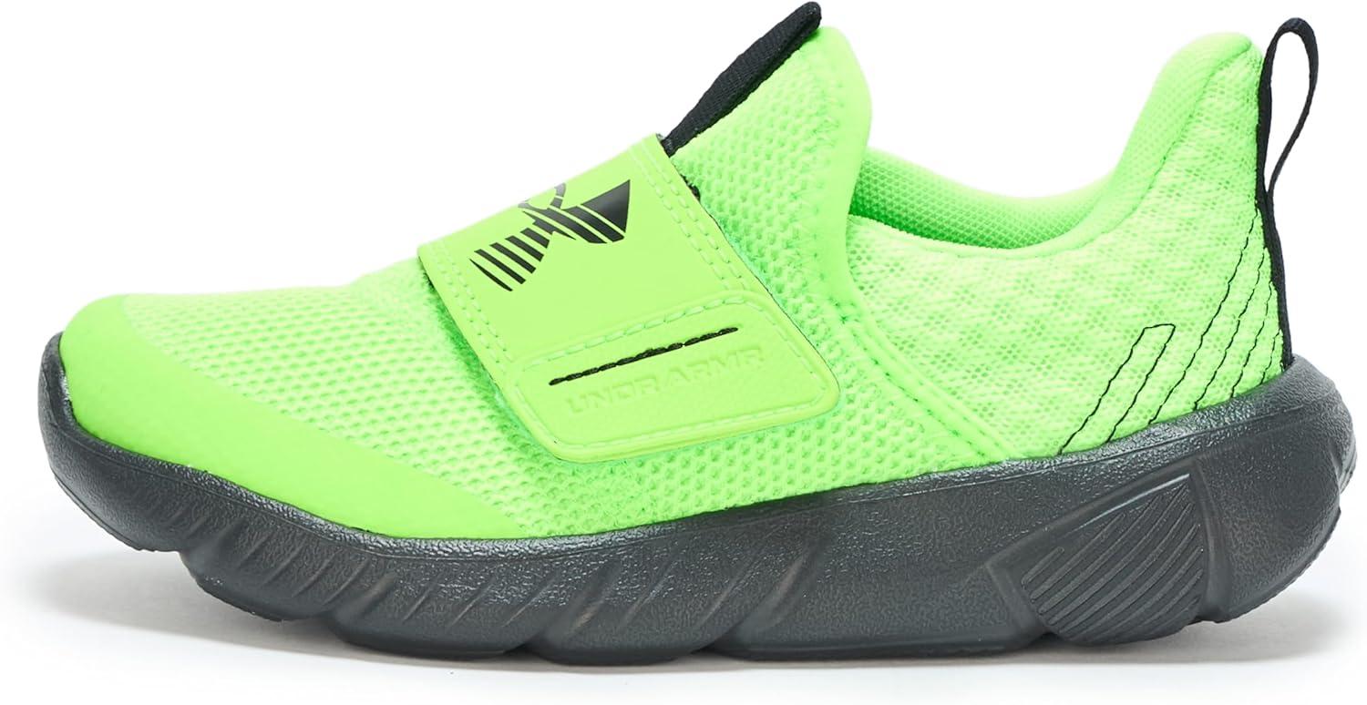 imageUnder Armour UnisexChild Pre School Flash389 Hyper GreenHyper GreenBlack