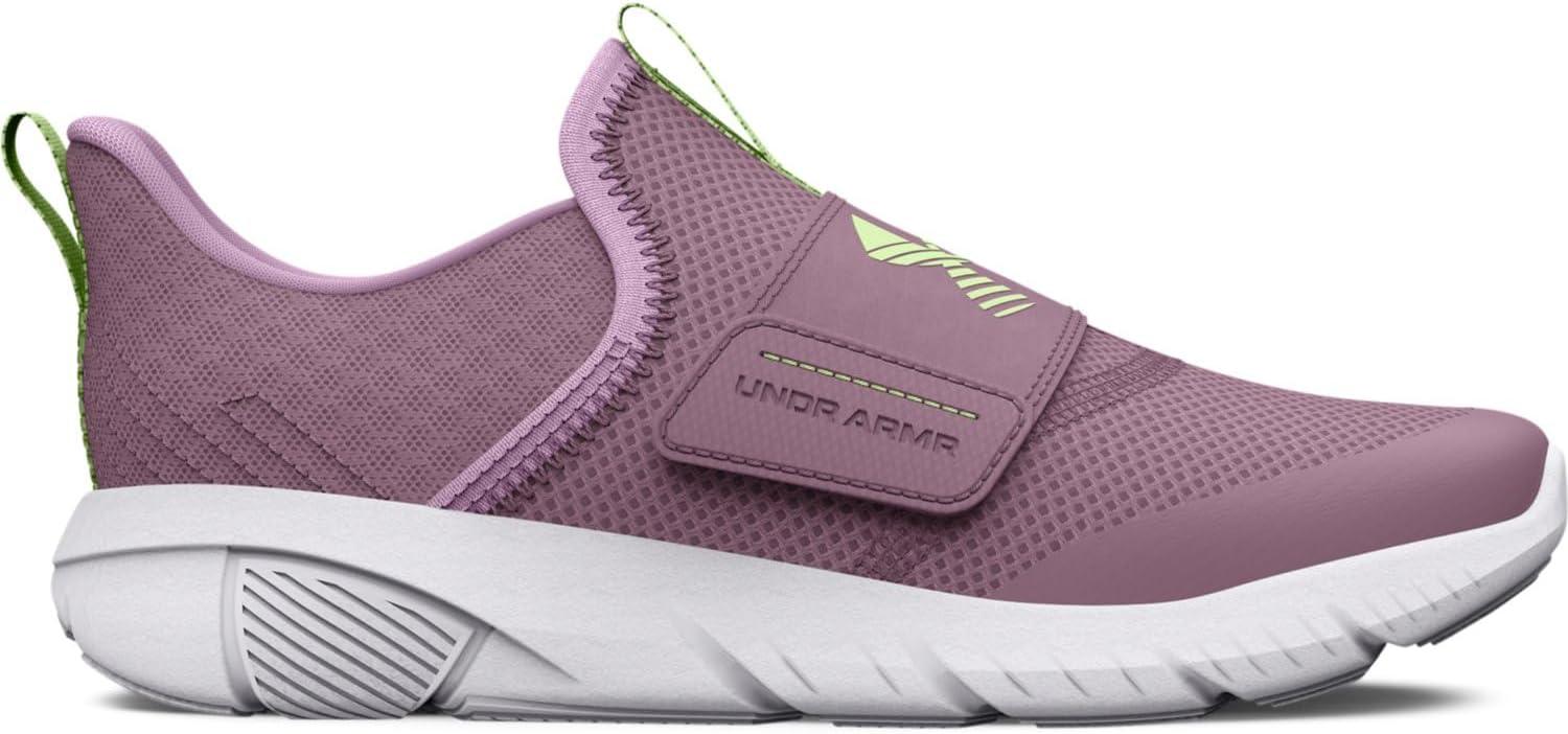imageUnder Armour UnisexChild Pre School Flash500 Misty PurpleFresh OrchidLumos Lime