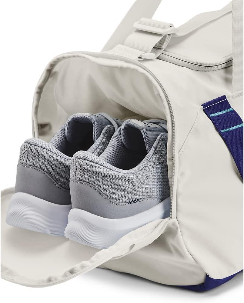 imageUnder Armour Womens Undeniable Signature Duffle006 Gray Mist  Sonar Blue  White