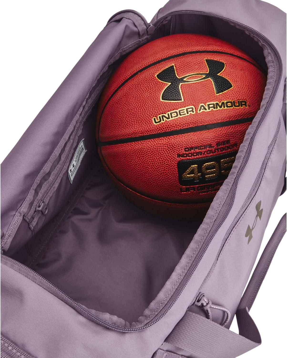 imageUnder Armour Womens Undeniable Signature Duffle550 Violet Gray  Violet Gray  Metallic Champagne Gold