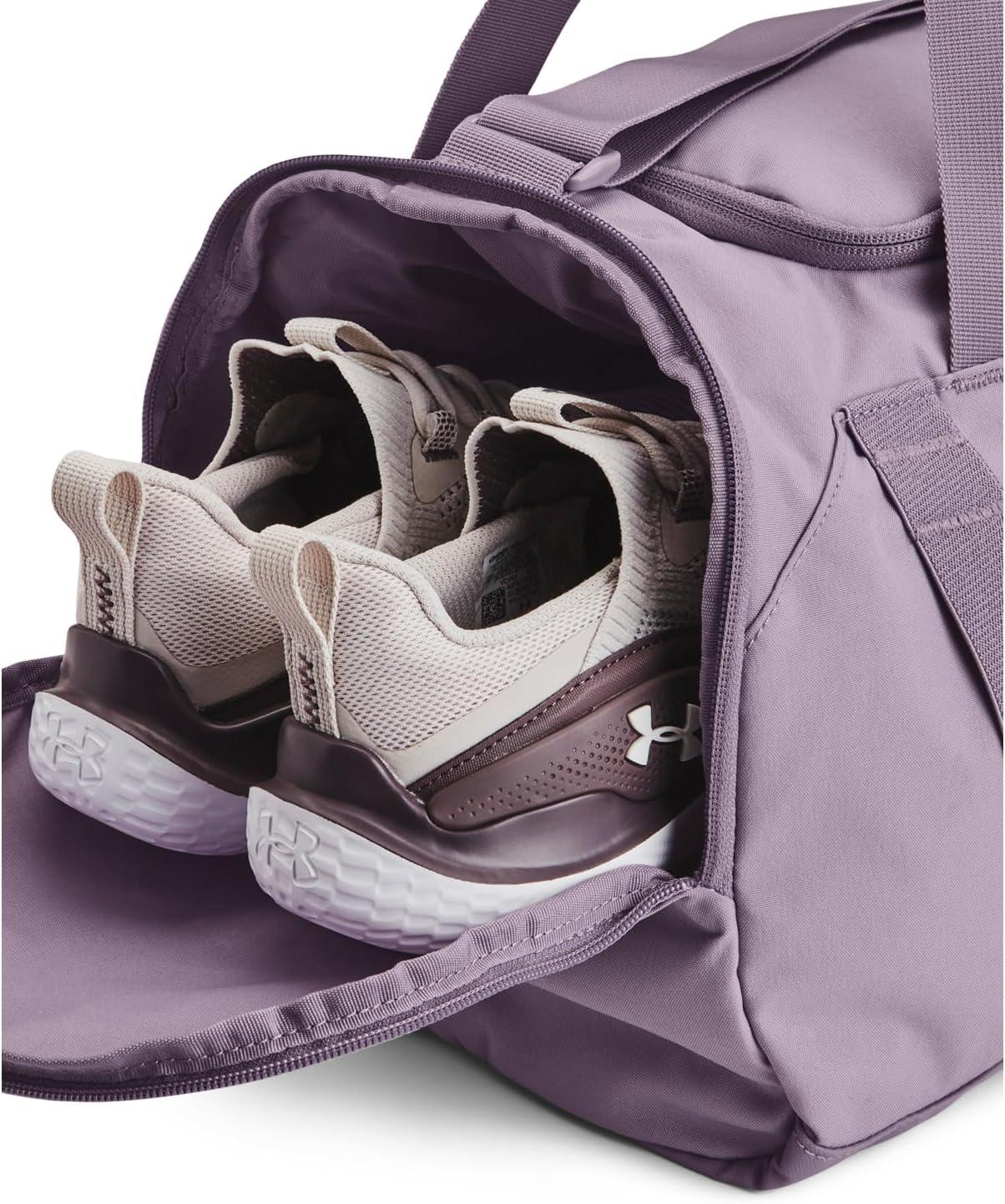 imageUnder Armour Womens Undeniable Signature Duffle550 Violet Gray  Violet Gray  Metallic Champagne Gold