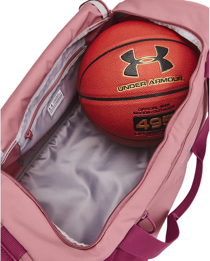 imageUnder Armour Womens Undeniable Signature Duffle697 Pink Elixir  Charged Cherry  Metallic Harbor Blue