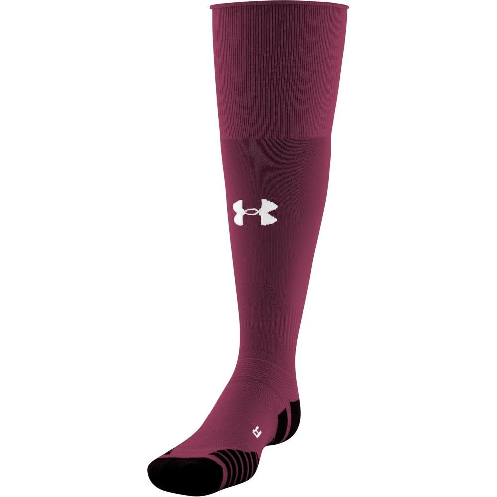 imageUnder Armour Adult Soccer OverTheCalf SocksMaroonBlackWhite