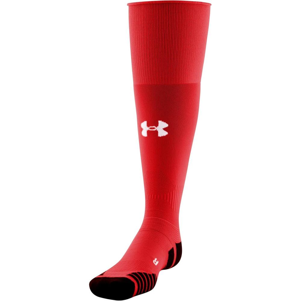 imageUnder Armour Adult Soccer OverTheCalf SocksRedBlackWhite