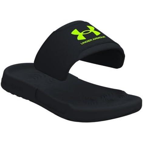 imageUnder Armour Boys Ignite Select Slide Sandal004 BlackHigh Vis YellowRacer Red