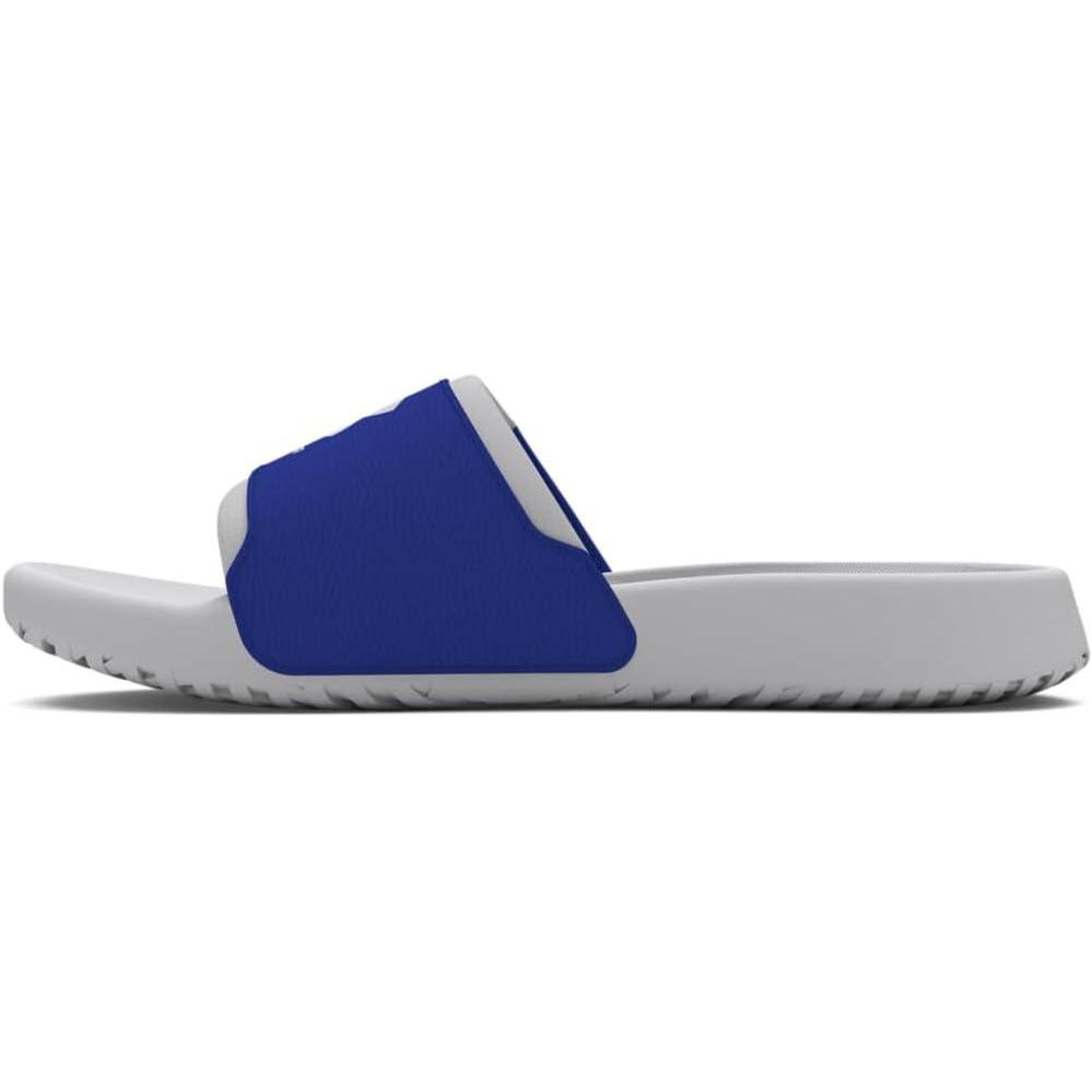 imageUnder Armour Boys Ignite Select Slide SandalHalo GrayTeam RoyalHalo Gray