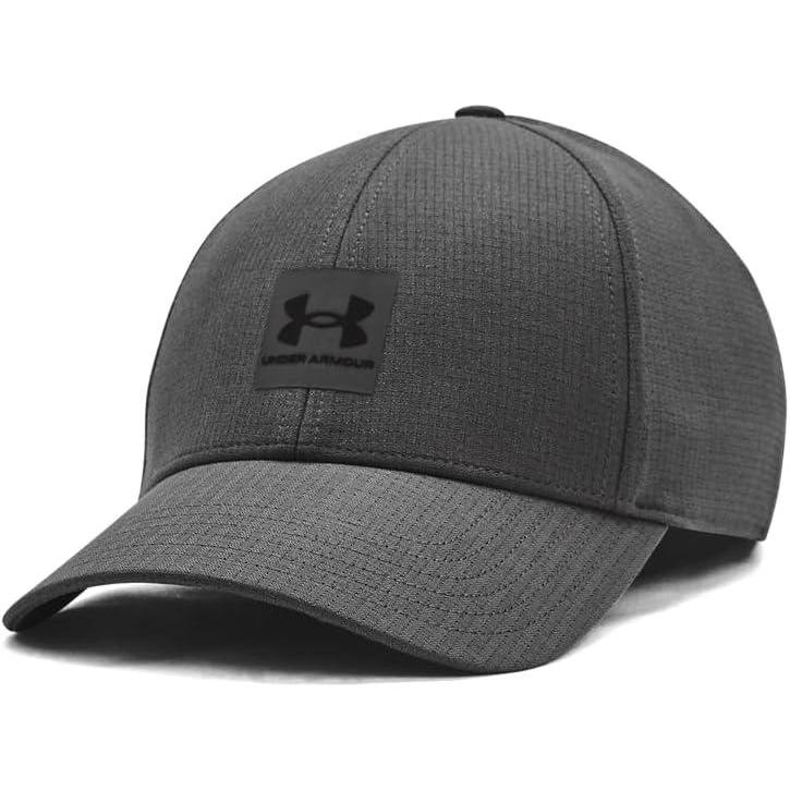 imageUnder Armour Mens Isochill ArmourVent Stretch Fit Hat025 Castlerock   Black