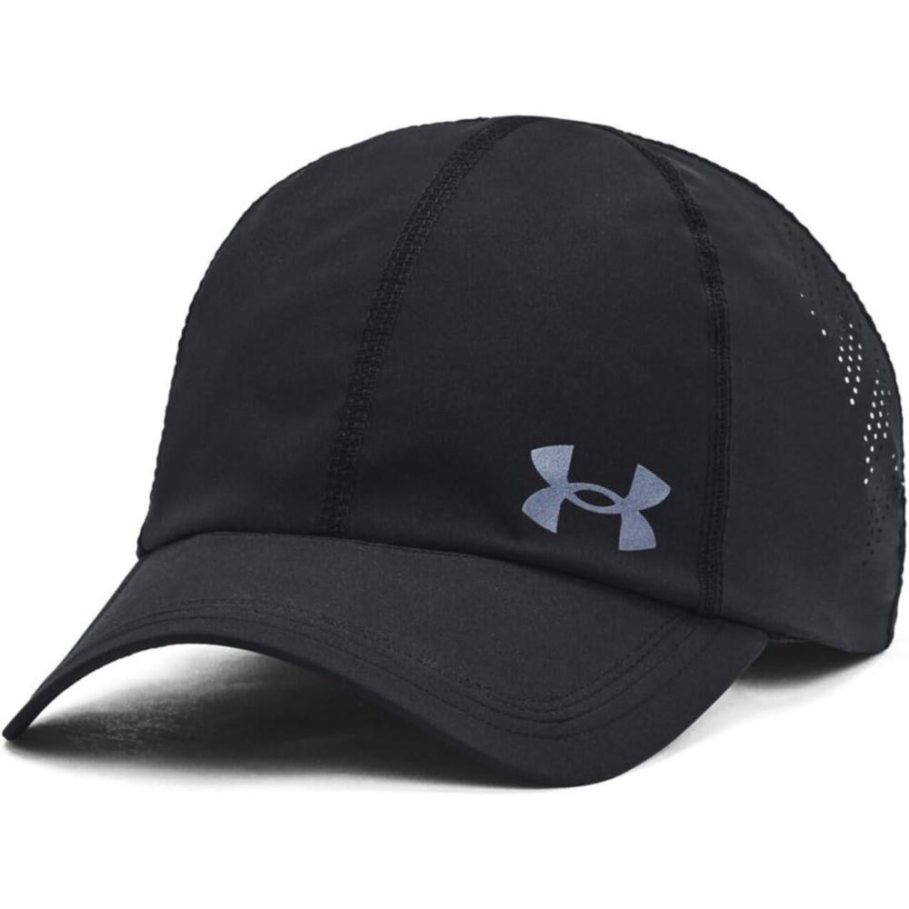imageUnder Armour Mens Isochill Launch Run Adjustable Hat001 Black  Black  Reflective