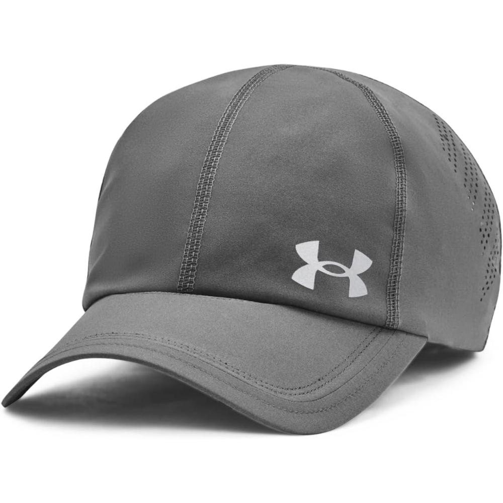 imageUnder Armour Mens Isochill Launch Run Adjustable Hat025 Castlerock  Castlerock  Reflective
