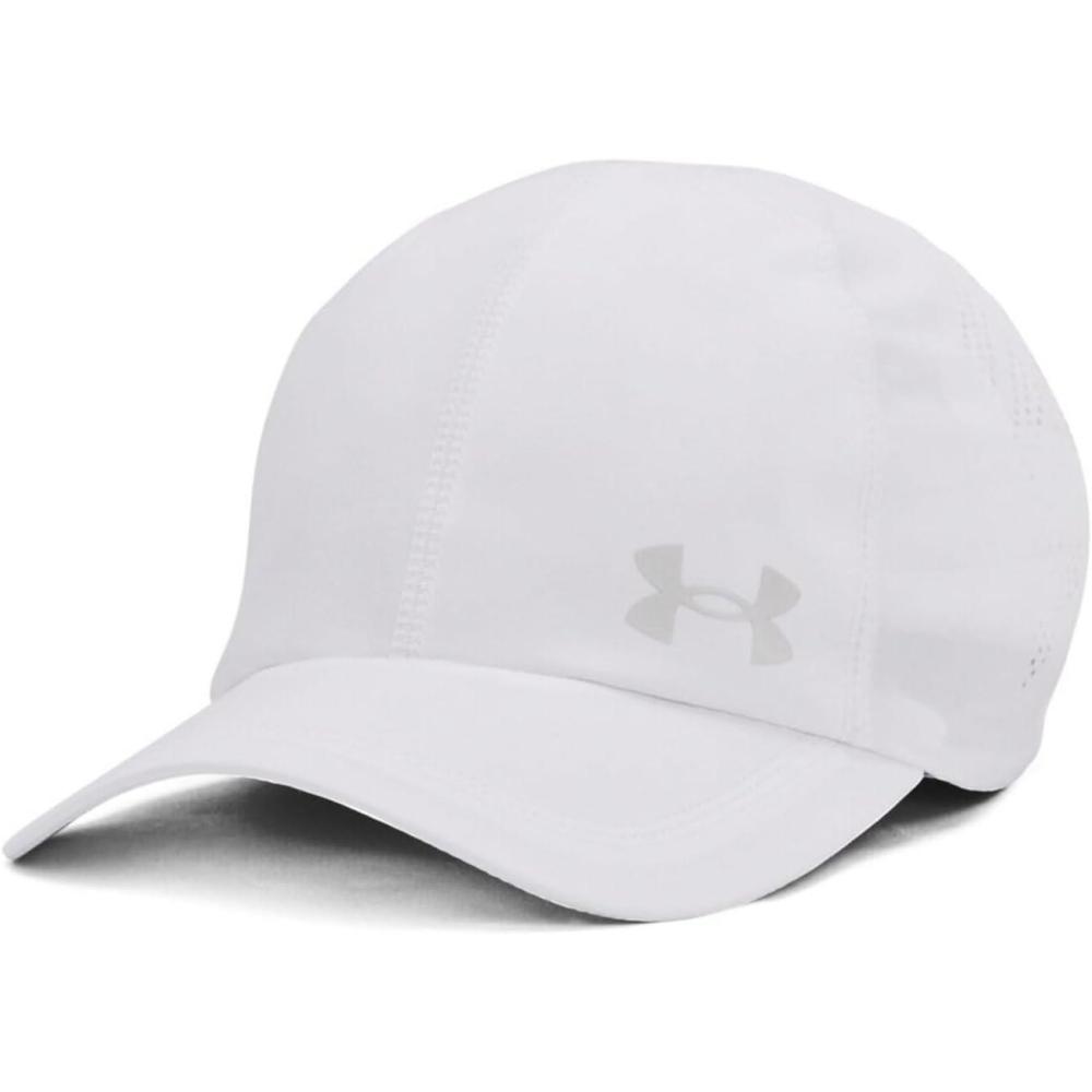 imageUnder Armour Mens Isochill Launch Run Adjustable Hat100 White  White  Reflective