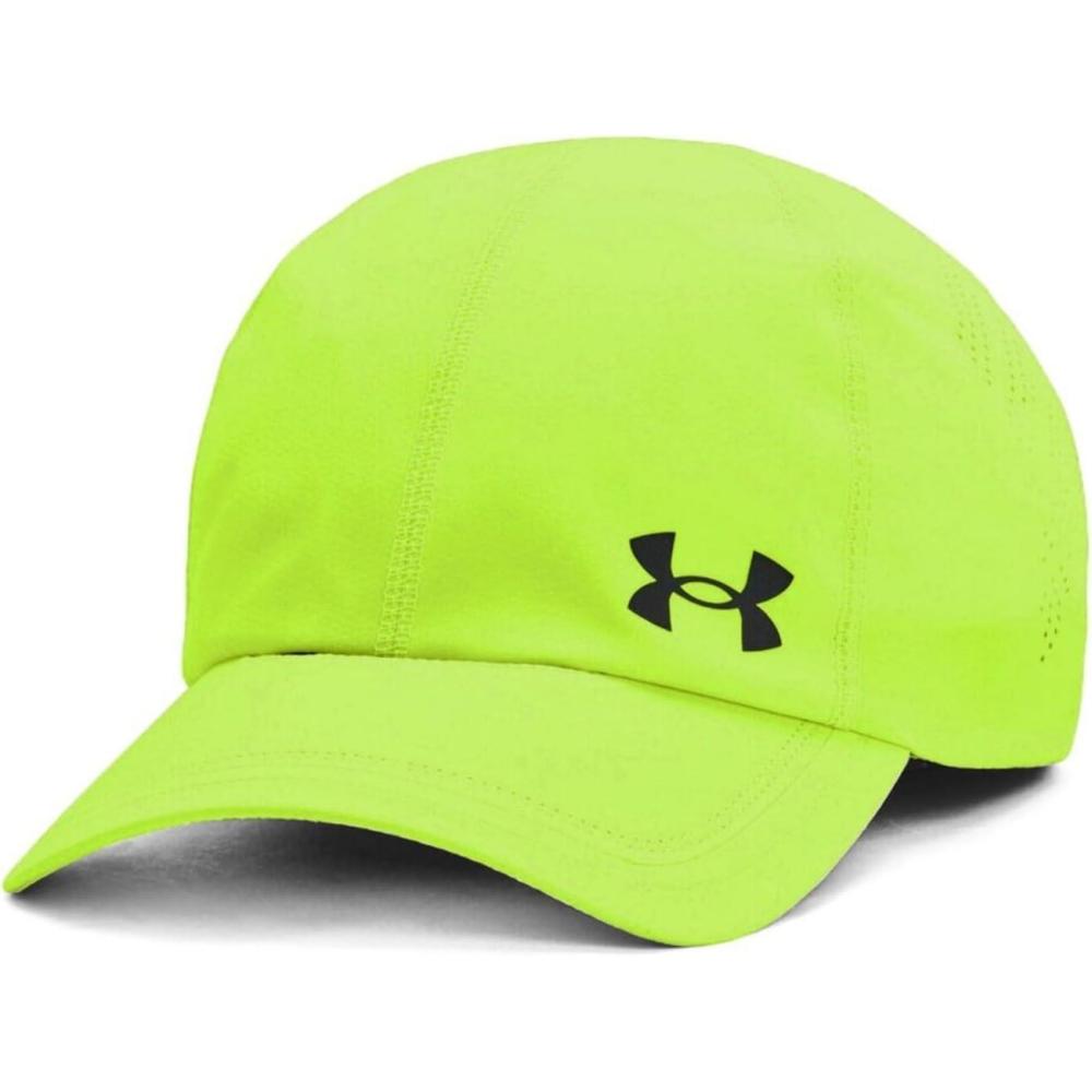 imageUnder Armour Mens Isochill Launch Run Adjustable Hat731 Highvis Yellow  Black  Reflective