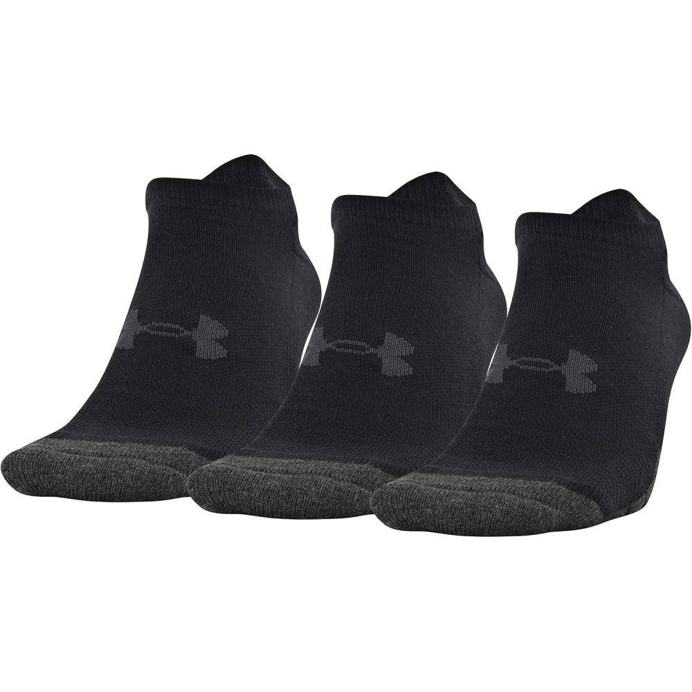 imageUnder Armour Performance Tech No Show Socks MultipairsBlack 3pairs