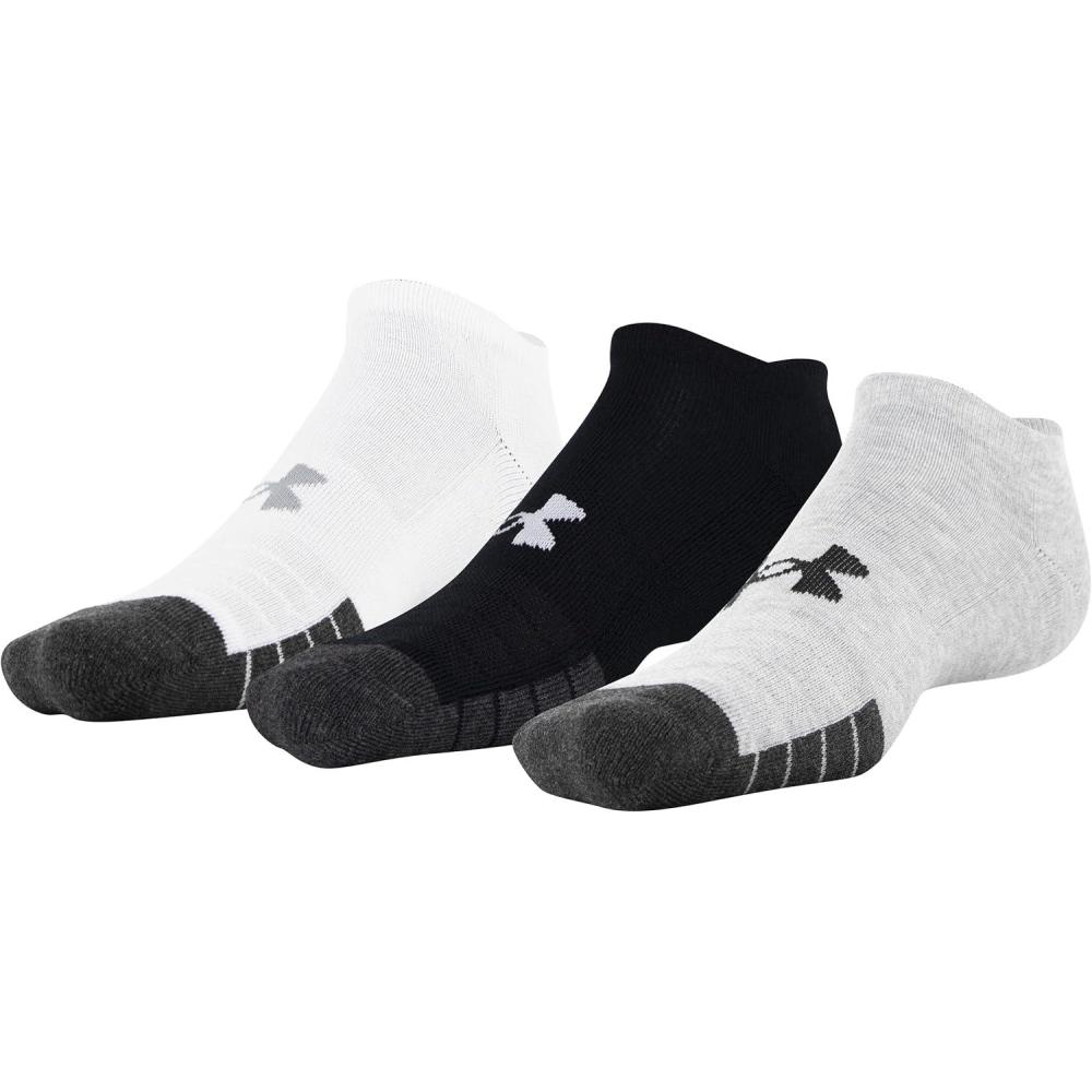 imageUnder Armour Performance Tech No Show Socks MultipairsSteel Assorted 3pairs