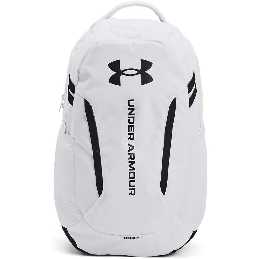 imageUnder Armour UnisexAdult Hustle 60 Backpack 001 BlackBlackMetallic Gold One Size Fits Most100 White  White  Black