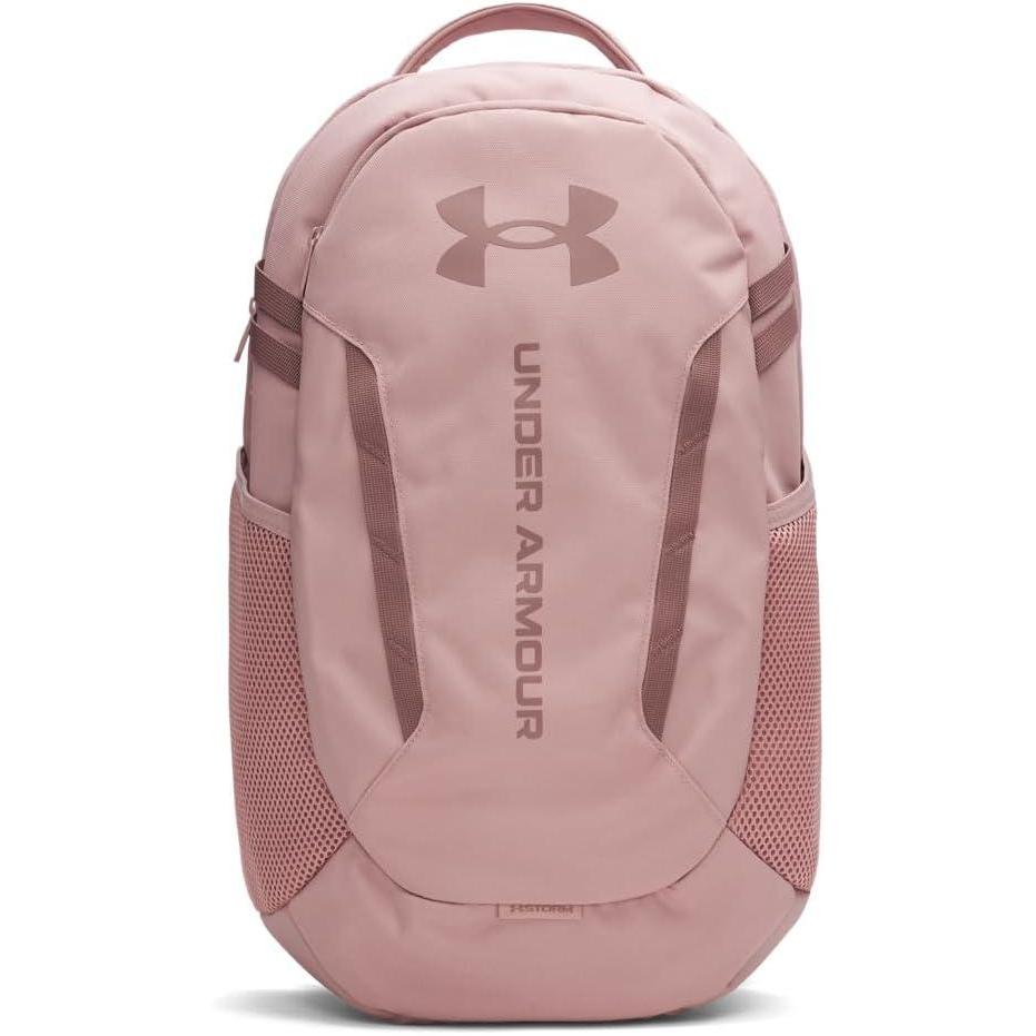 imageUnder Armour UnisexAdult Hustle 60 Backpack 001 BlackBlackMetallic Gold One Size Fits Most673 Tourmaline Pink  Tourmaline Pink  Maroon Mist