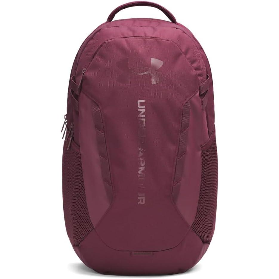 imageUnder Armour UnisexAdult Hustle 60 Backpack 001 BlackBlackMetallic Gold One Size Fits MostDark MaroonDark Maroon