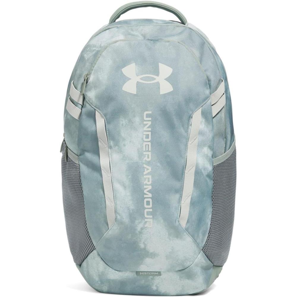 imageUnder Armour UnisexAdult Hustle 60 Backpack 001 BlackBlackMetallic Gold One Size Fits MostSilica GreenHydro Green