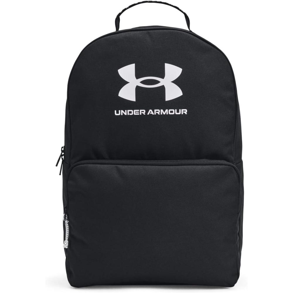 imageUnder Armour UnisexAdult Loudon Backpack 045 Downpour GrayMidnight NavyMetallic Gravel One Size Fits Most001 Black  Black  White
