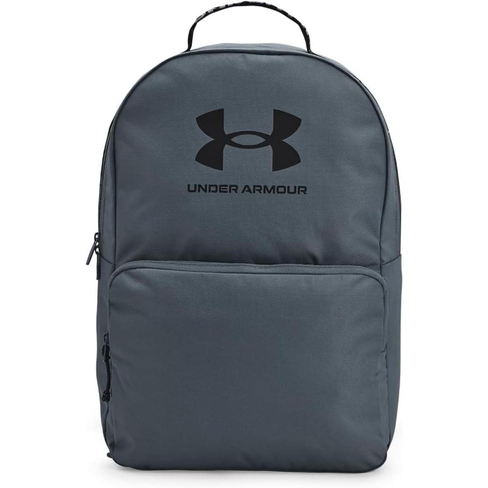 imageUnder Armour UnisexAdult Loudon Backpack 045 Downpour GrayMidnight NavyMetallic Gravel One Size Fits Most003 Gravel   Black