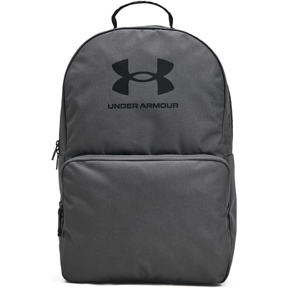 imageUnder Armour UnisexAdult Loudon Backpack 045 Downpour GrayMidnight NavyMetallic Gravel One Size Fits Most025 Castlerock  Black  Black