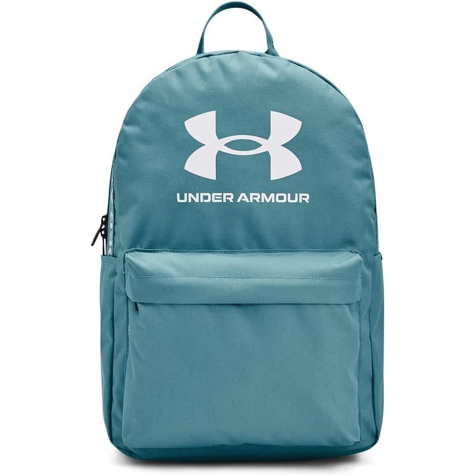 imageUnder Armour UnisexAdult Loudon Backpack 045 Downpour GrayMidnight NavyMetallic Gravel One Size Fits Most400 Still Water   White