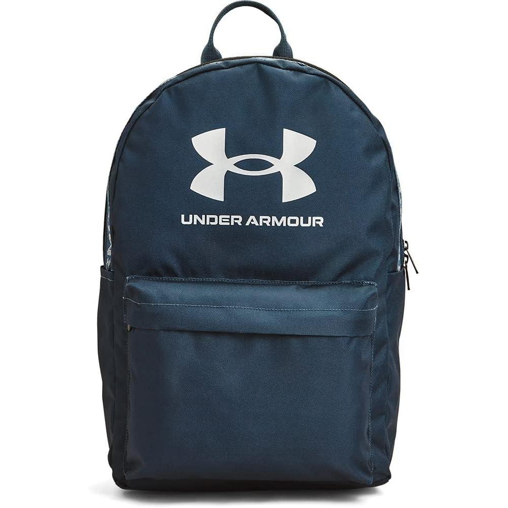 imageUnder Armour UnisexAdult Loudon Backpack 045 Downpour GrayMidnight NavyMetallic Gravel One Size Fits MostMechanic Blue 467Metallic Silver
