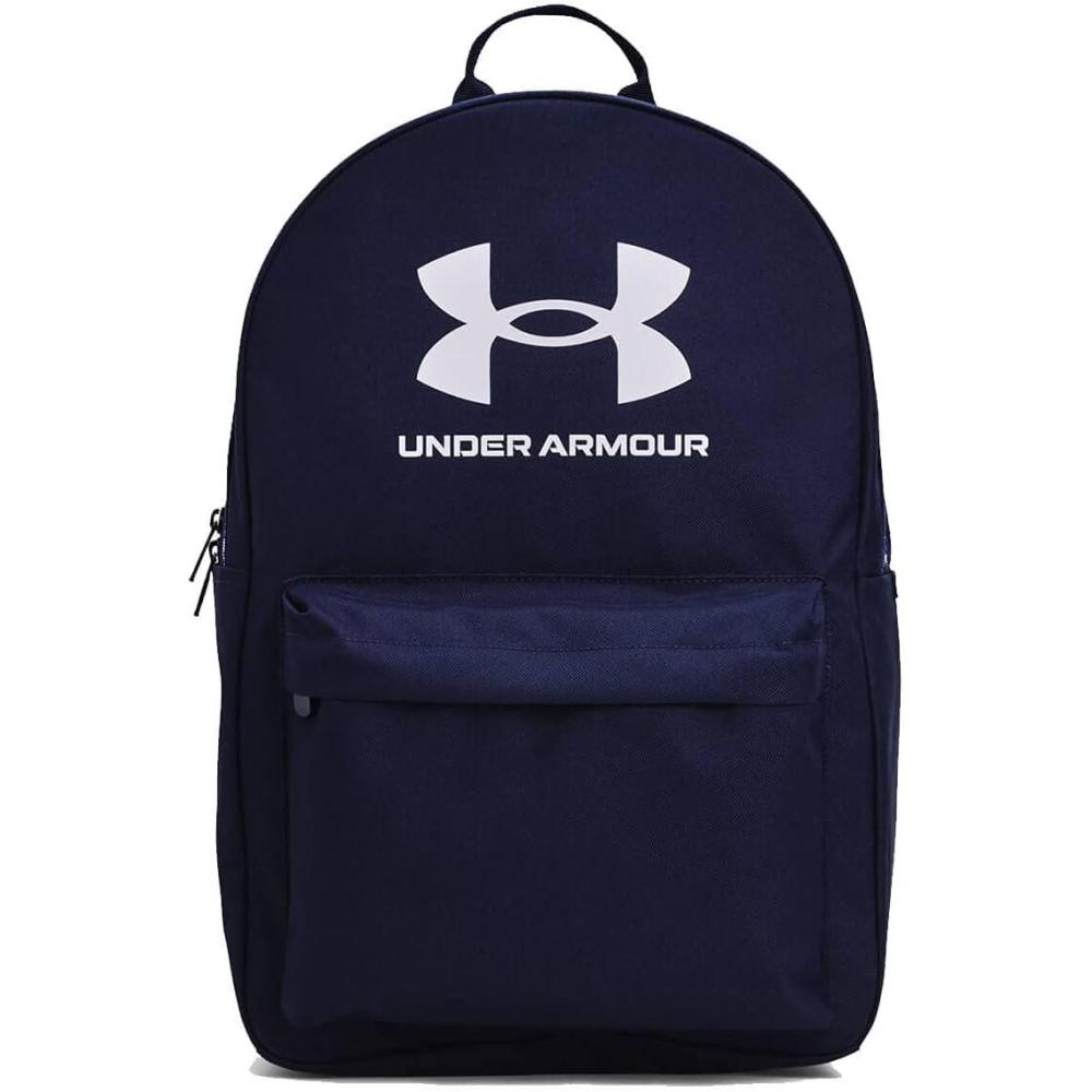 imageUnder Armour UnisexAdult Loudon Backpack 045 Downpour GrayMidnight NavyMetallic Gravel One Size Fits MostMidnight Navy 410White