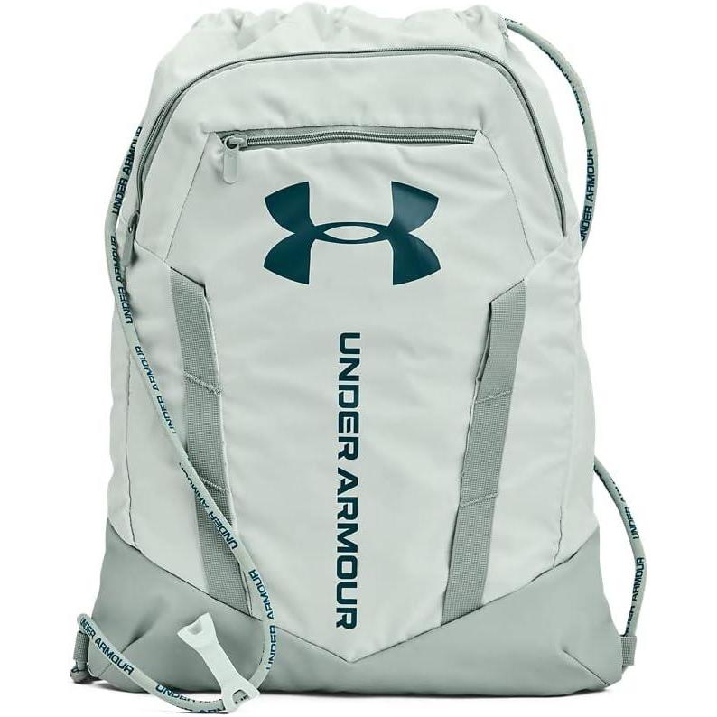 imageUnder Armour UnisexAdult Undeniable Sackpack  Pitch Gray Medium Heather 012Black  One Size Fits Most592 Illusion Green  Opal Green  Tourmaline Teal