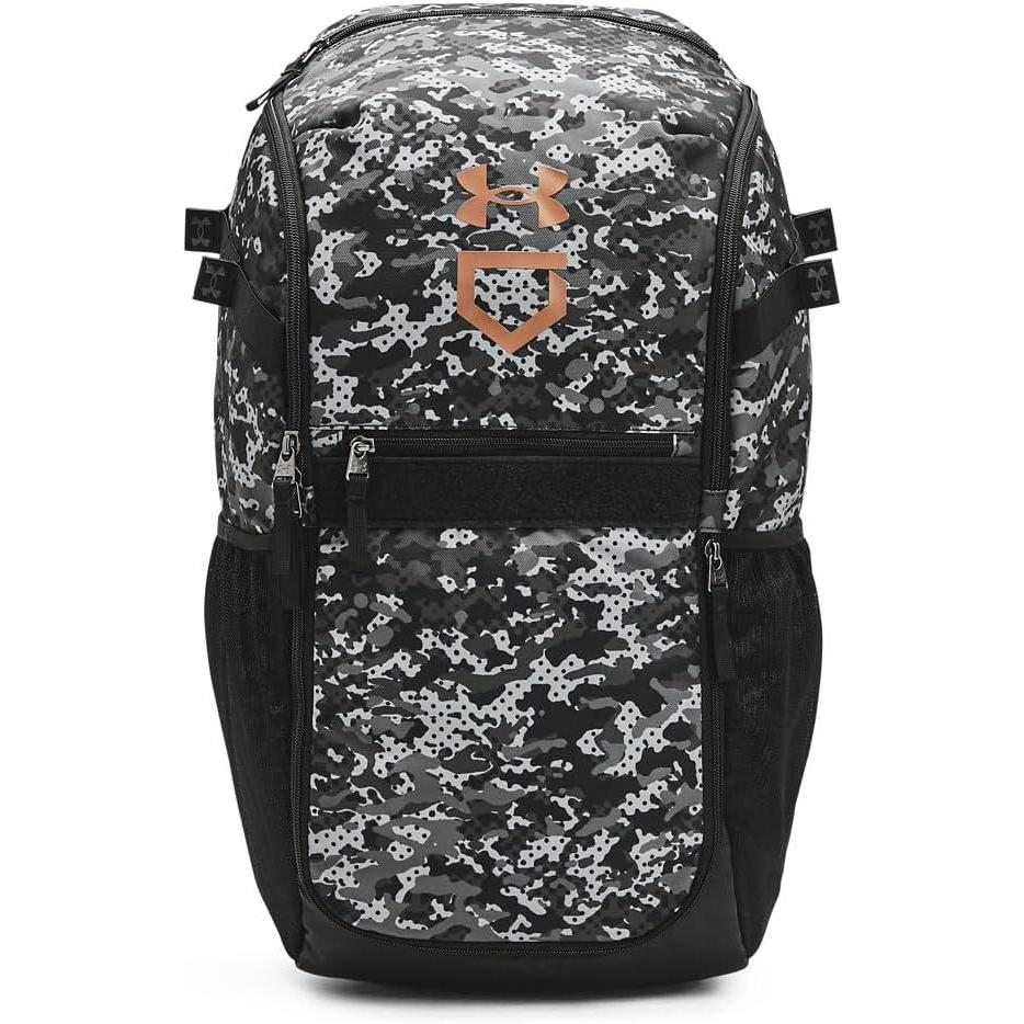 imageUnder Armour UnisexAdult Utility Baseball Backpack Print 403 Royal   White One Size Fits All002 Black   Metallic Gold
