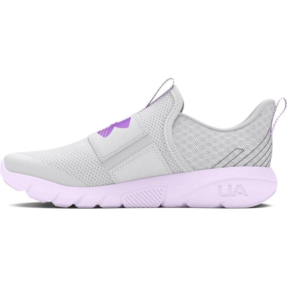 imageUnder Armour UnisexChild Pre School Flash102 Halo GraySalt PurpleLavish