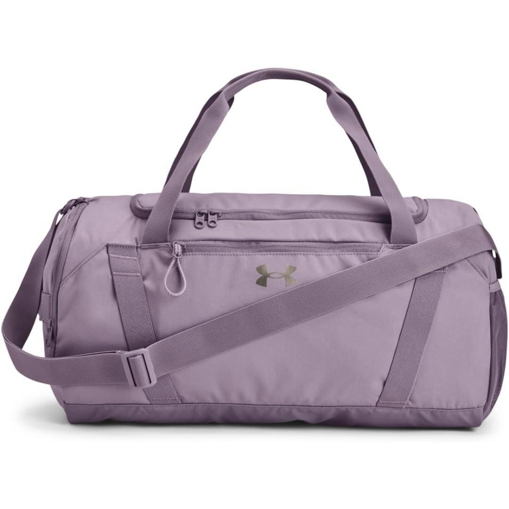 imageUnder Armour Womens Undeniable Signature Duffle550 Violet Gray  Violet Gray  Metallic Champagne Gold