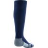 imageUnder Armour Adult Team OverTheCalf Socks 1PairMidnight NavyGraphiteWhite