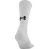 imageUnder Armour Adult Training Cotton Crew Socks MultipairsTrue Gray Heather 2 3pairs