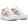 imageUnder Armour BabyGirls Infant Surge 4 Alternate Closure102 Distant GrayFlare OrangeMetallic Silver
